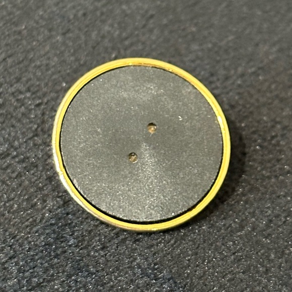 Black Chanel Button - Picture 2 of 2